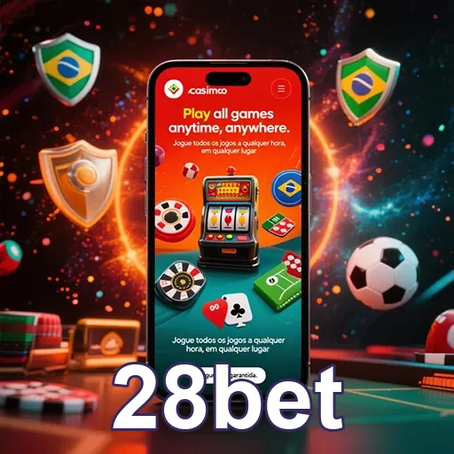Imagem da app 28bet mostrando opções de apostas, destacando o site 28bet para apostas esportivas e jogos online.